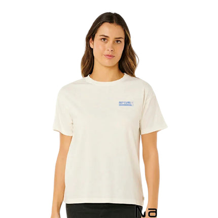 Rip Curl Ocean Break Relaxed Tee White