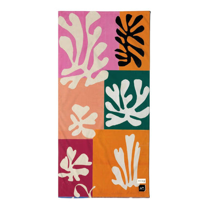 Slowtide Snow Flowers Towel Multi
