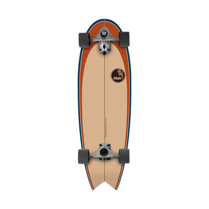 Slide Surf Skateboards Swallow Kaolin 33"