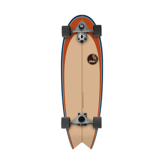 Slide Surf Skateboards Swallow Kaolin 33"