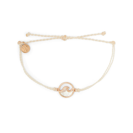 Pura Vida Stone Wave Gold Bracelet
