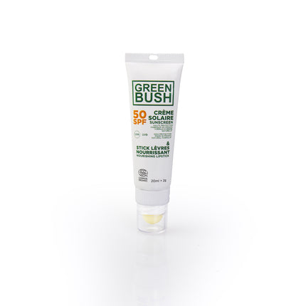 Greenbush Combo: Sunscreen spf50 + Lipbalm