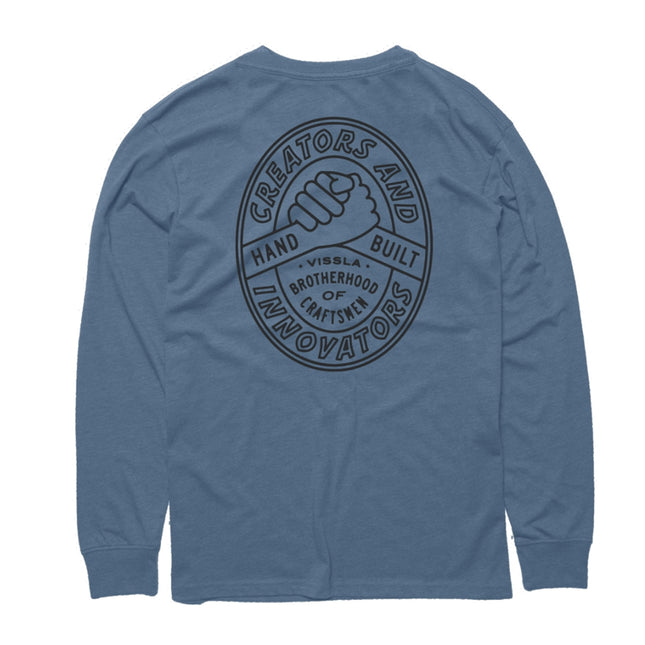 Creators Brotherhood Organic Ls Pkt Tee SLT