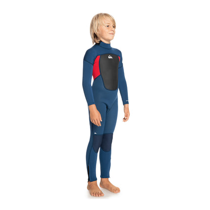 Quiksilver Toddler Prologue 4/3 Back Zip Fullsuit Blue