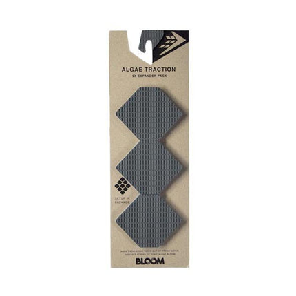 Firewire Front Foot Hex Traction Pad - Grey/Black