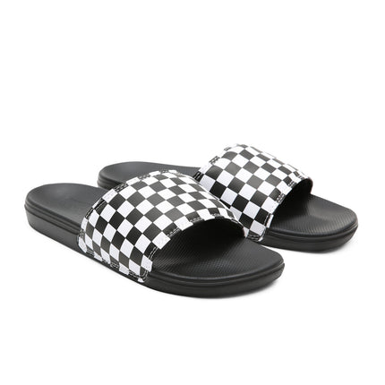 Mn La Costa Slide-On (Checkerboard) Tru White/Black